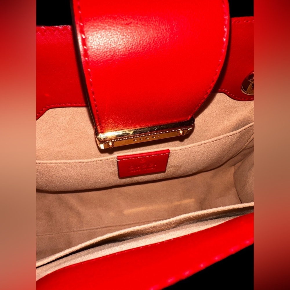 LIMITED EDITION GUCCI CHERRY Shoulder bag - Picture 10 of 11